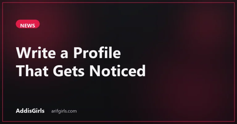 How to write a profile that gets noticed cover image